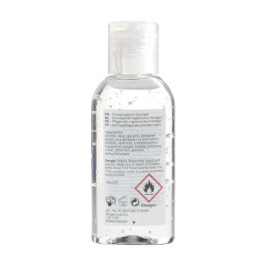 Logotrade promotional giveaway image of: Caring Hygienic Hand Gel 50 ml